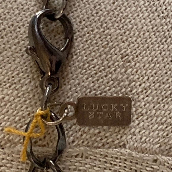 Lucky Star Jewels Layered Gun Metal Necklace - Picture 7 of 9